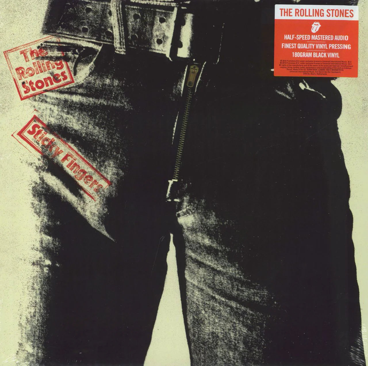 Sticky Fingers - The Rolling Stones (Half‑Speed Remastered) [180g Vinyl LP]